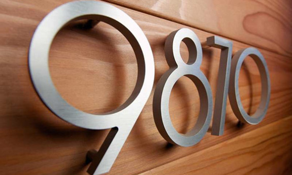Address numbers Design Within Reach