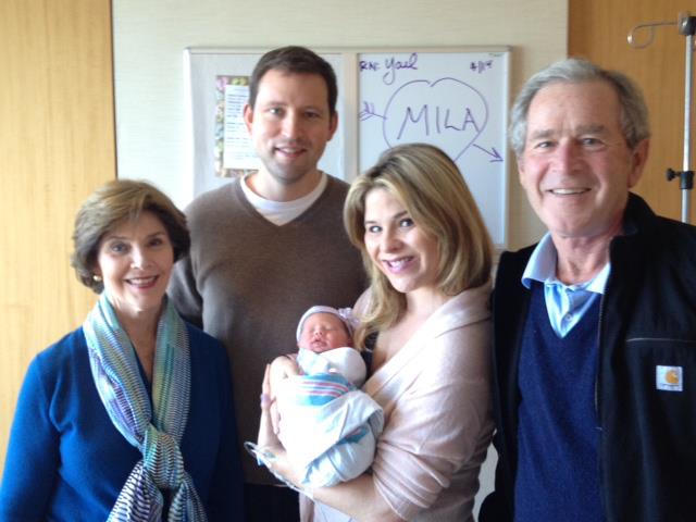 Jenna Bush baby family