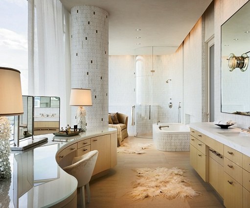 Perot Penthouse Arch Digest bath