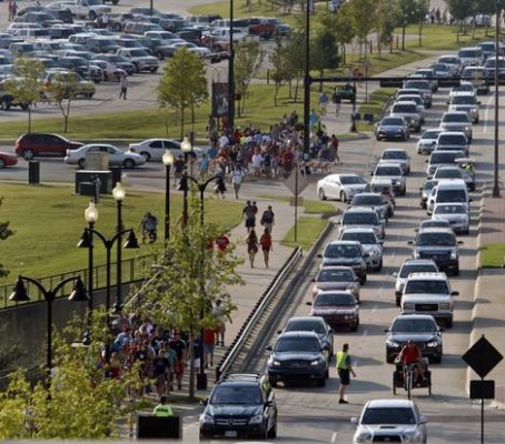 Rangers Fans After World Series