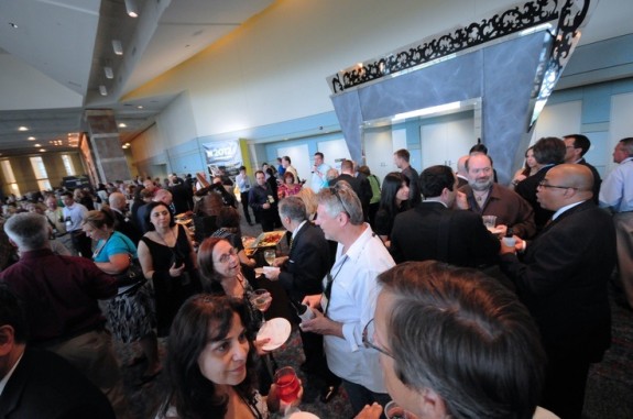 Realtors having cocktails