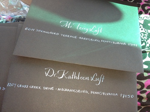 Rehearsal invitations!
