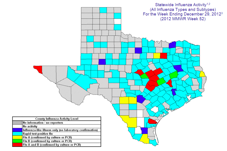 Screen-shot-flu activity in Texas