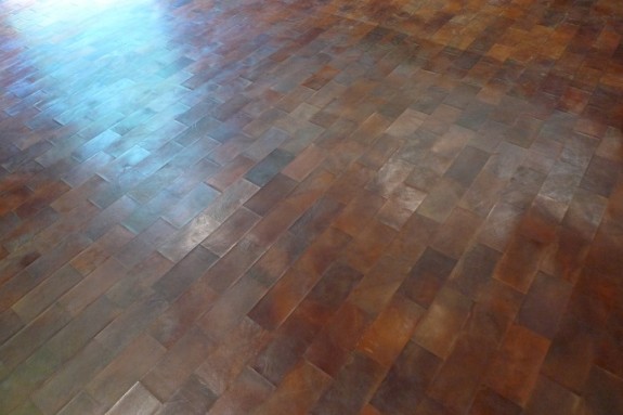 Marcus house leather floor