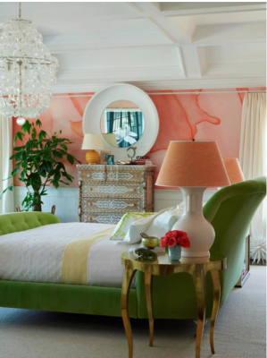 Watercolor Bedroom